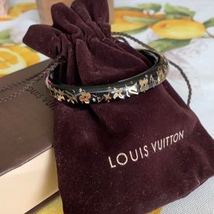 Louis Vuitton Acrylic Bangle Bracelet